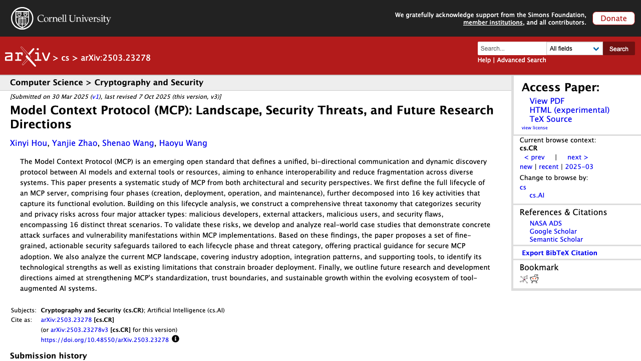 arxiv.org — Abs – 2503.23278 preview