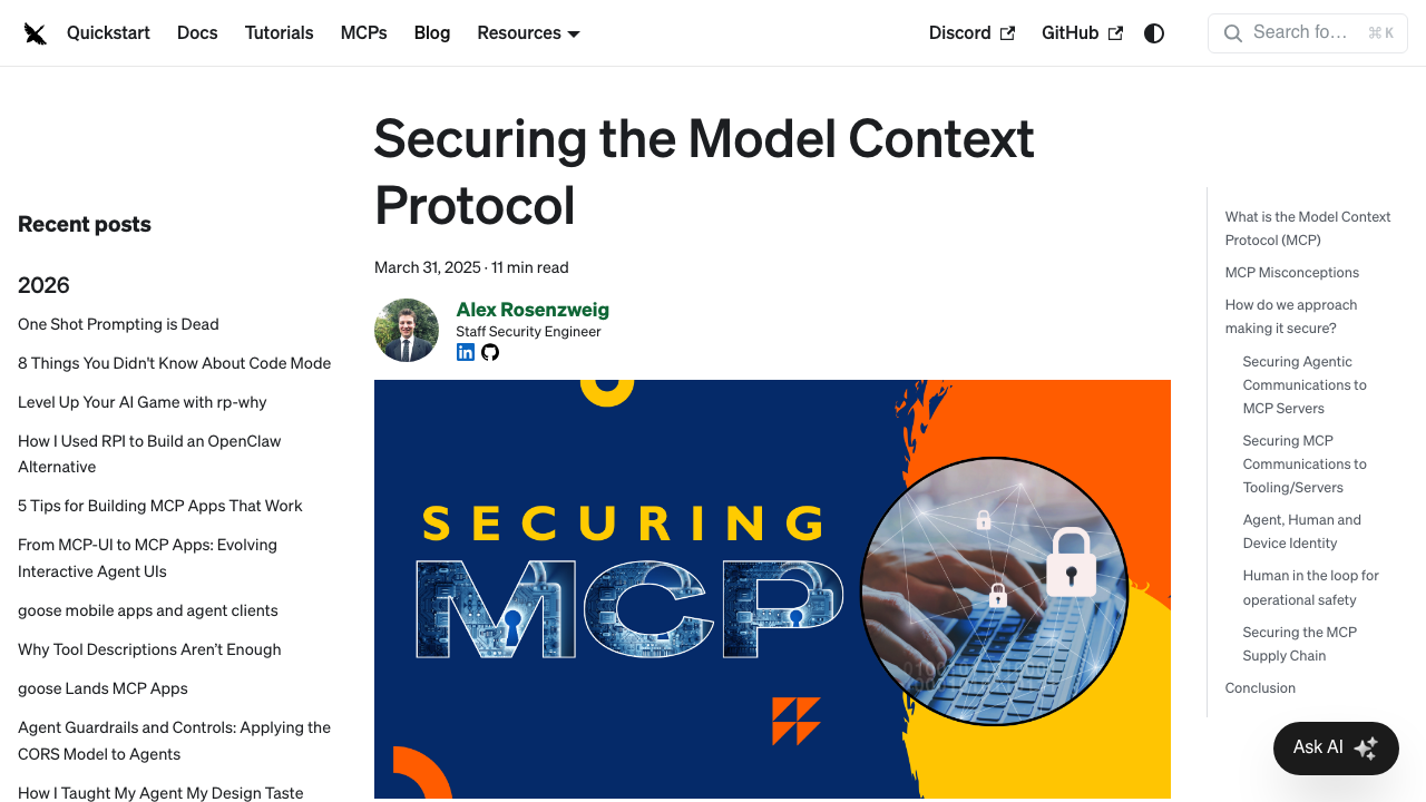 block.github.io — Goose – Blog – 2025 – 03 – 31 – Securing Mcp preview