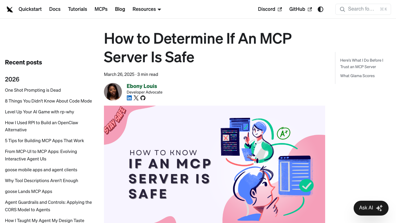 block.github.io — Goose – Blog – 2025 – 03 – 26 – Mcp Security preview