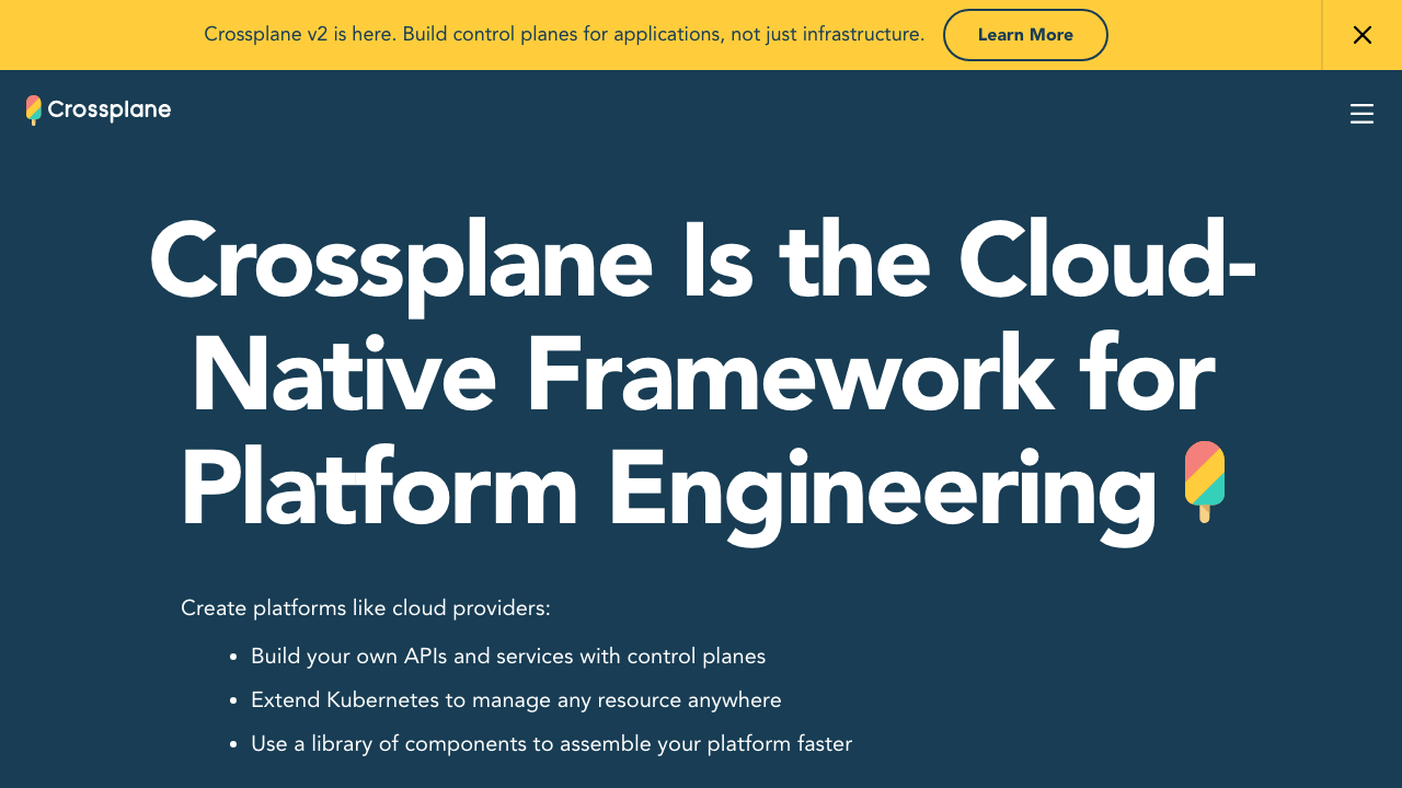 crossplane.io preview