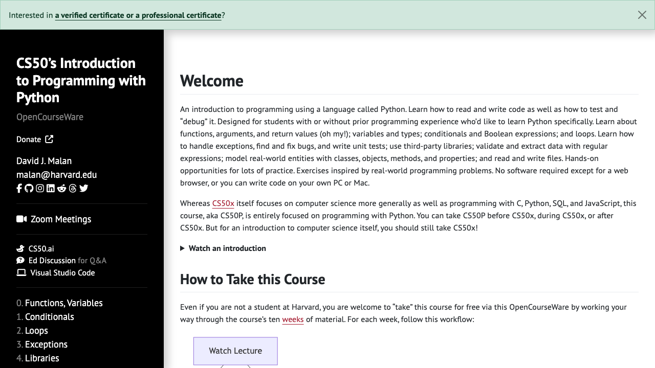 cs50.harvard.edu — Python – 2022 preview