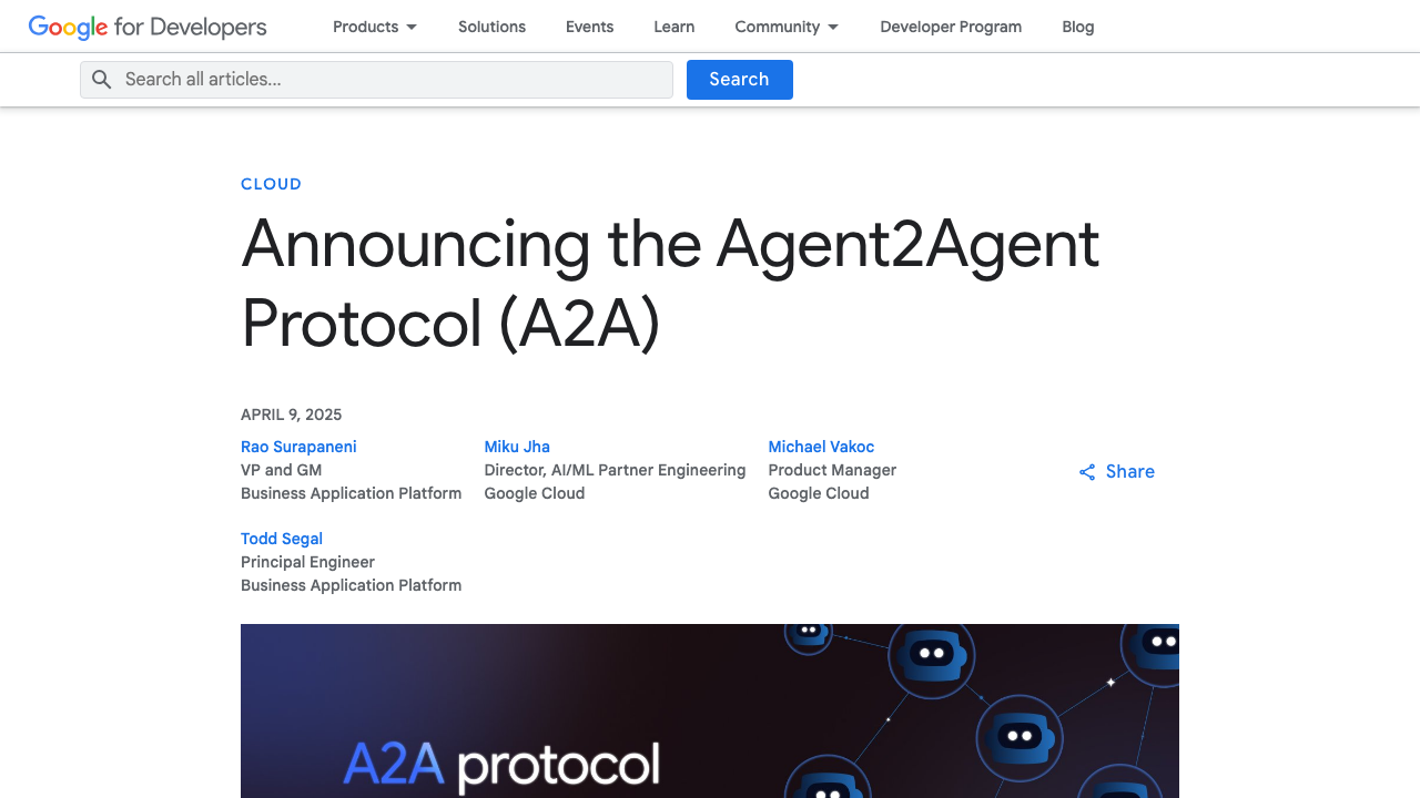 developers.googleblog.com — En – A2A A New Era Of Agent Interoperability preview