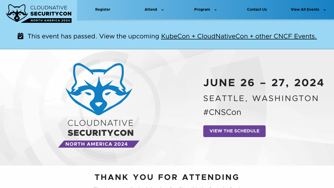 events.linuxfoundation.org — Cloudnativesecuritycon North America preview