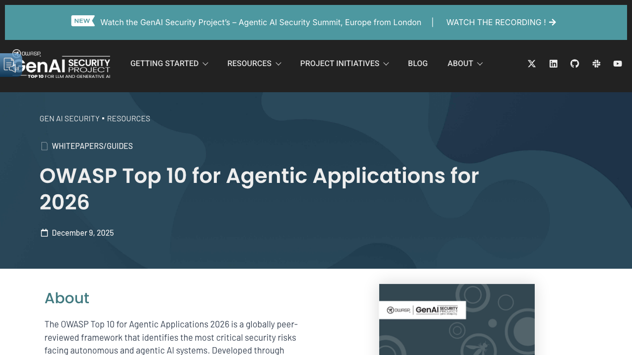 genai.owasp.org — Resource – Owasp Top 10 For preview