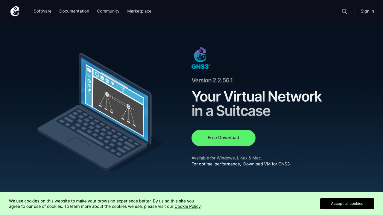 gns3.com — Software preview