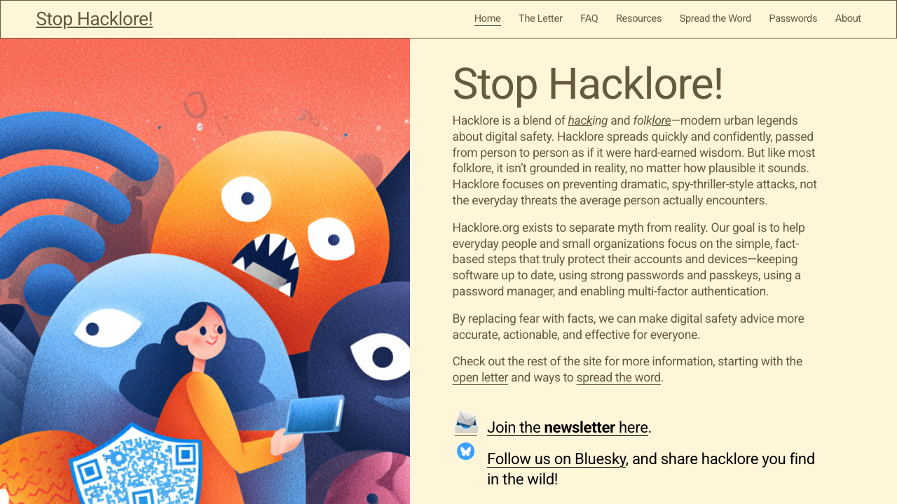hacklore.org preview