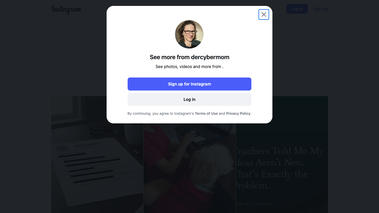instagram.com — Dercybermom preview