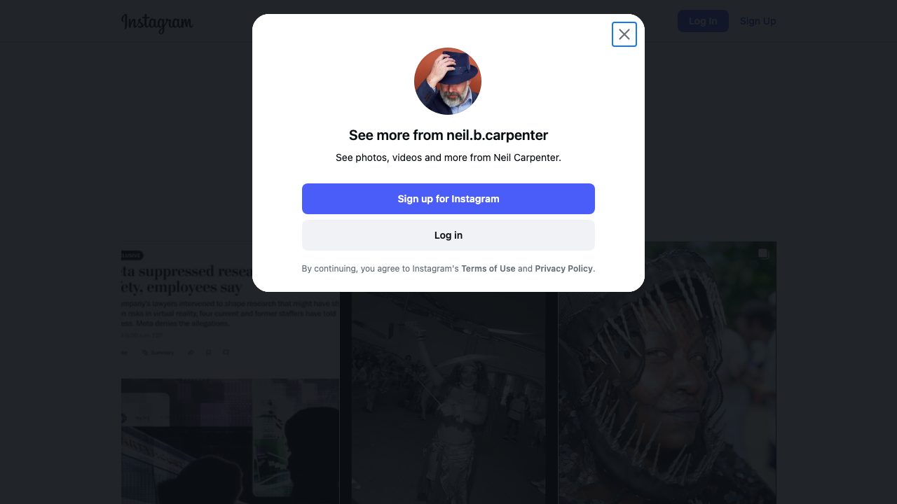 instagram.com — Neil.B.Carpenter preview
