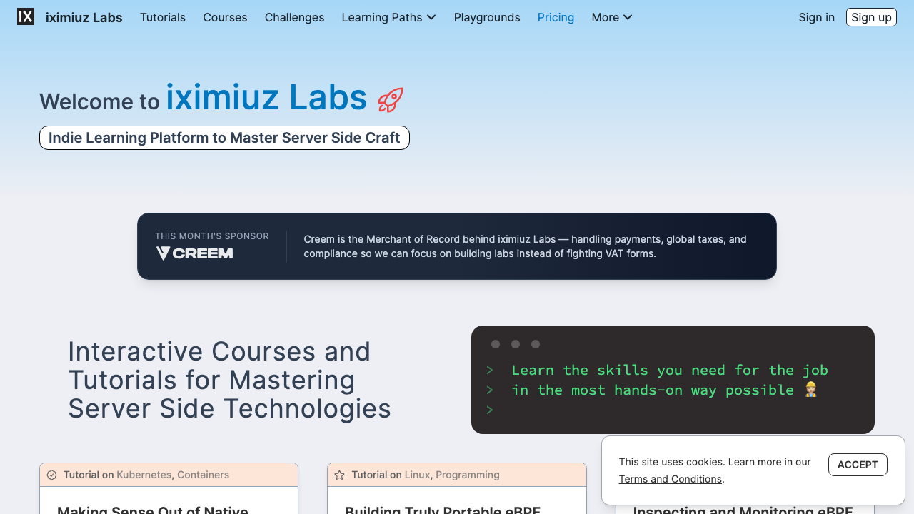 labs.iximiuz.com preview