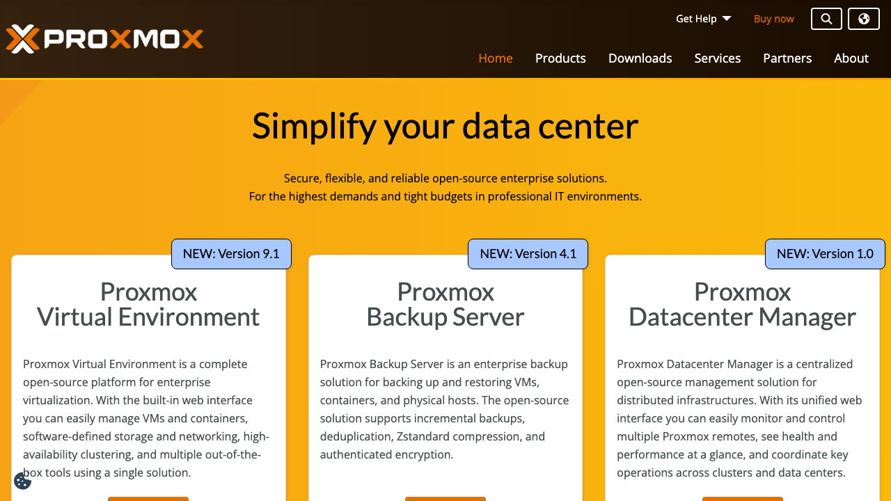 proxmox.com — En preview