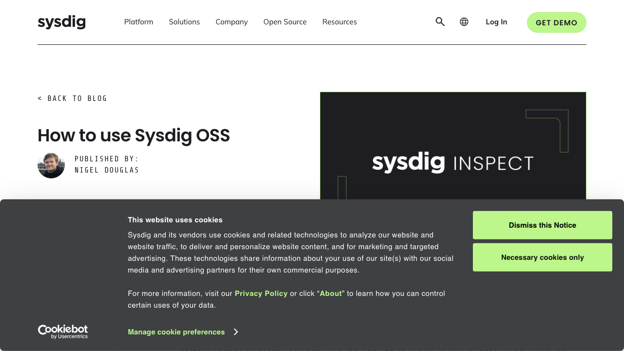 sysdig.com — Blog – Practical Usage Of Sysdig Oss preview