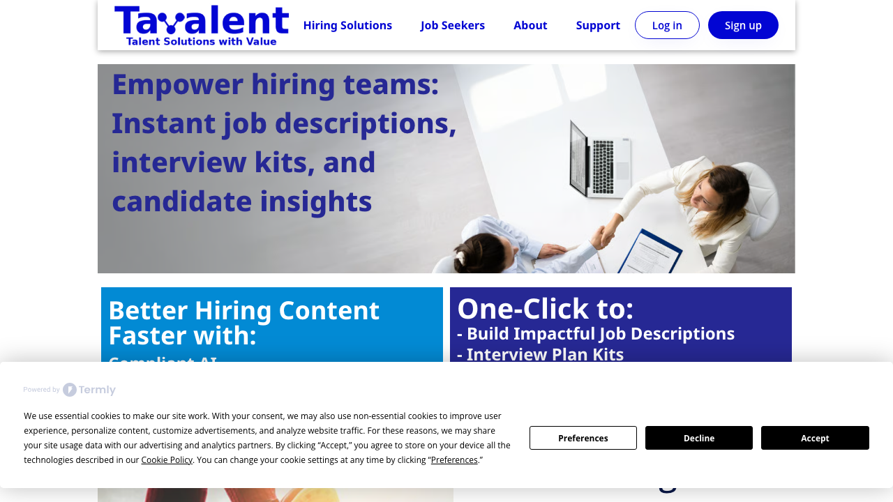 tavalent.com — Interviewnext Index – Rock My Resume preview