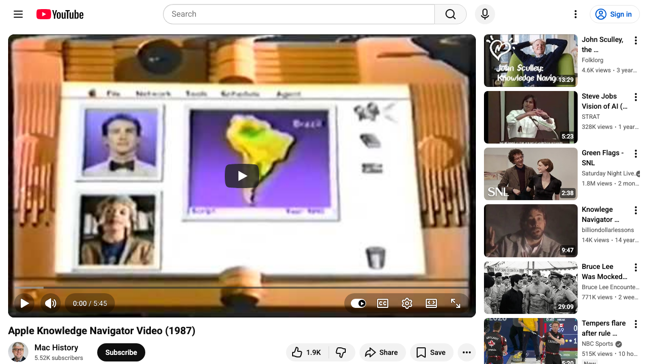 YouTube: watch preview