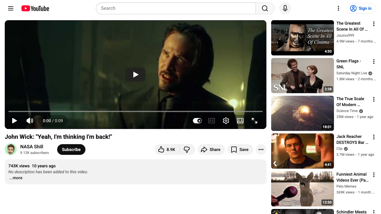 YouTube: watch preview
