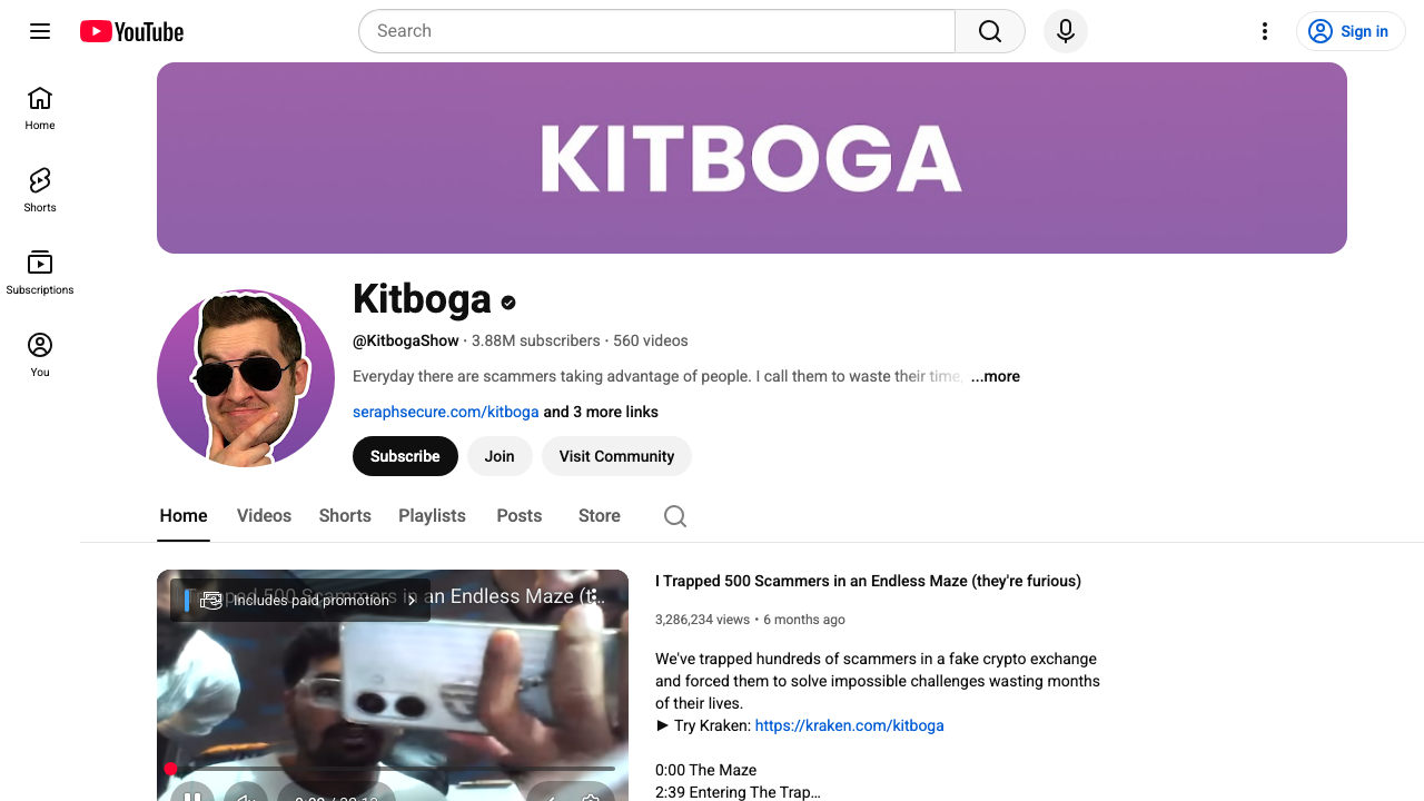 YouTube: @KitbogaShow preview