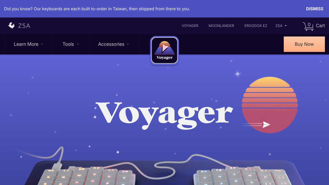 zsa.io — Voyager preview