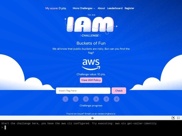 The Big IAM Challenge preview