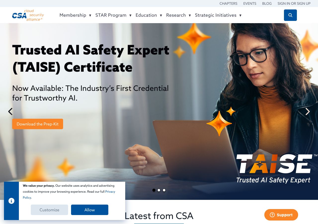 Cloud Security Alliance Community preview