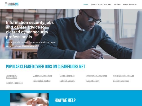 CyberSecJobs preview