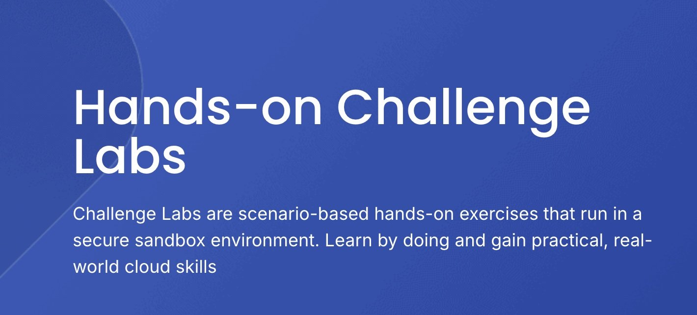 Digital Cloud Training Challenge Labs preview