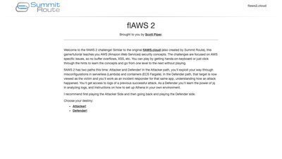flAWS2 preview