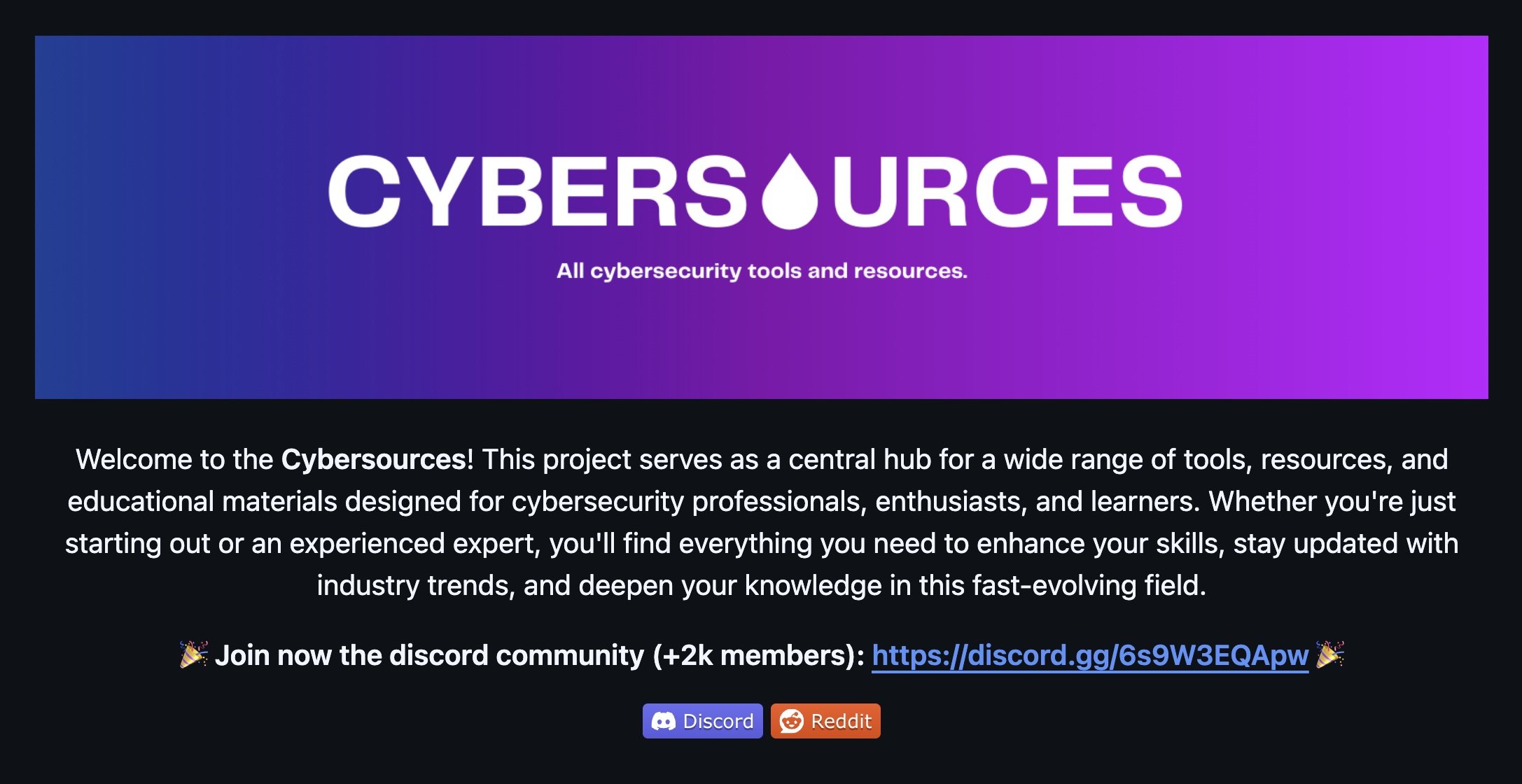 CyberSources preview
