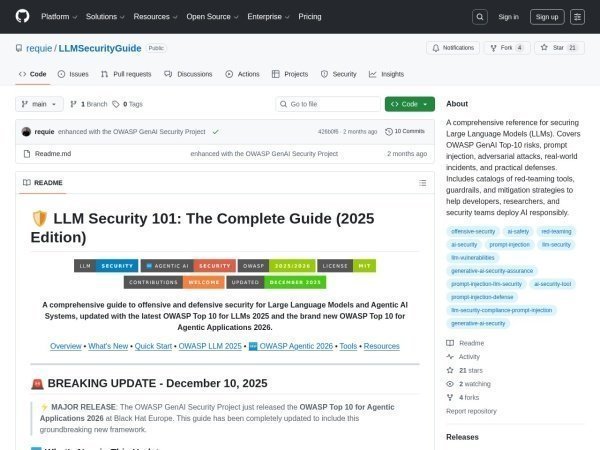 LLM Security Guide preview