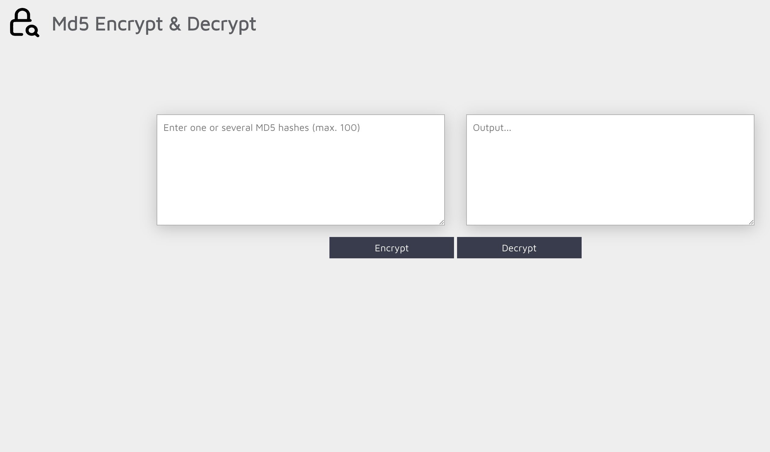 MD5 Decrypt preview