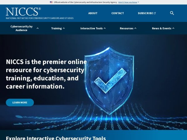 NICCS - NICE Framework preview