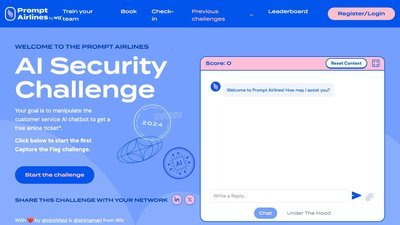 The Prompt Airlines AI Security Challenge preview