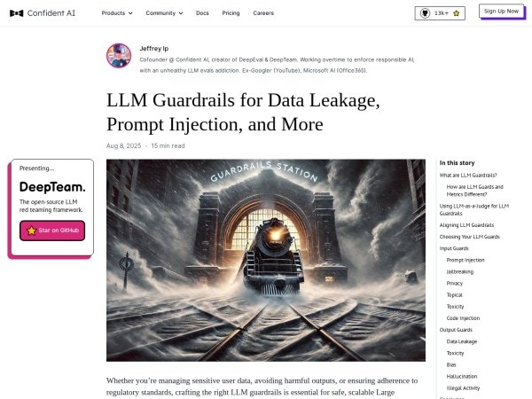 Confident AI: Ultimate Guardrails Guide preview