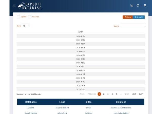 Exploit-DB preview