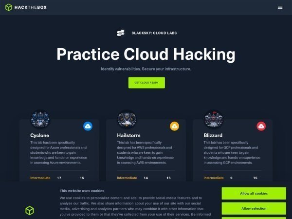 Hack The Box BlackSky preview