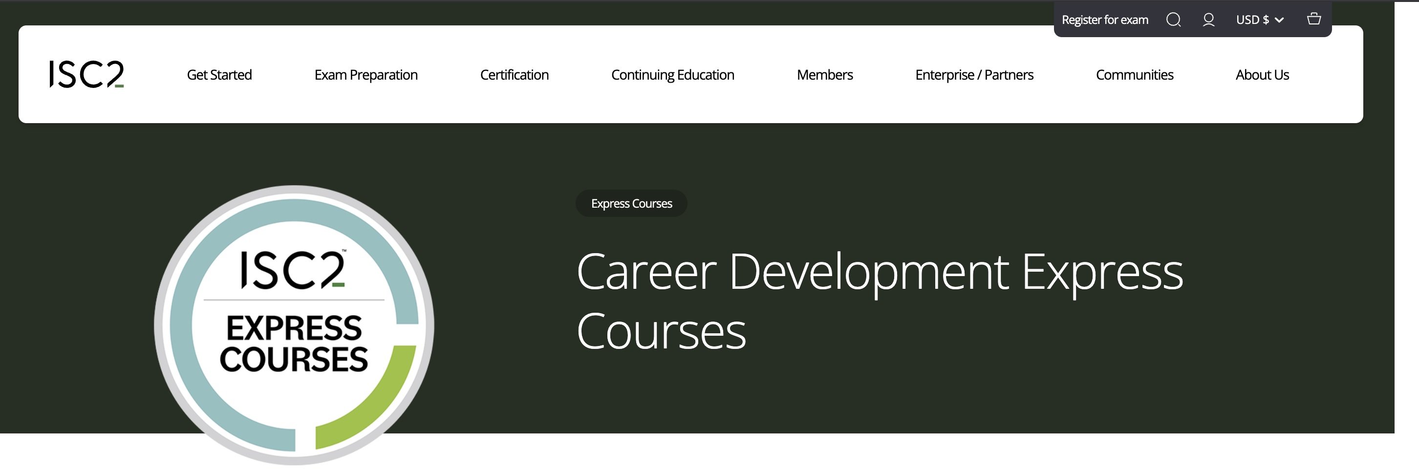 (ISC)² Career Development preview