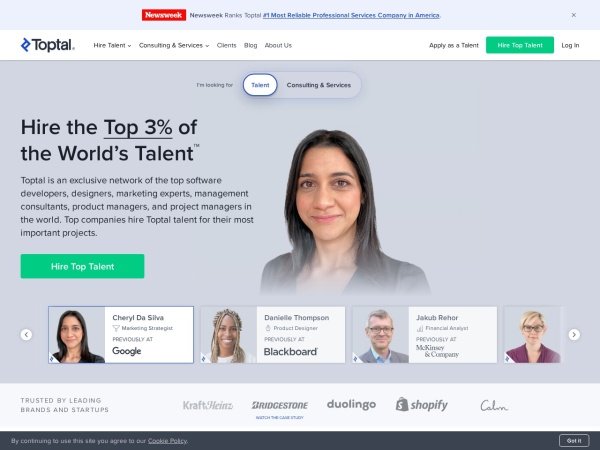 Toptal preview