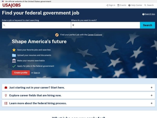 USAJOBS preview