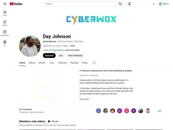 DayCyberwox YouTube preview